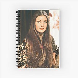 Crystal Gayle Spiral Notebook