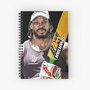 Chris Gayle Spartan Spiral Notebook