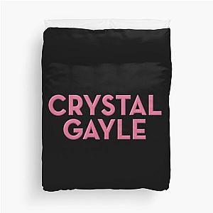 Crystal gayle logo Duvet Cover