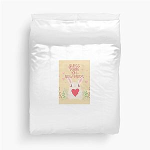 Gayle on new meds Acrylic Block Duvet Cover