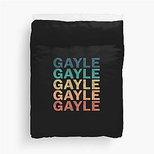 Gayle Name T Shirt - Gayle Vintage Retro Name Gift Item Tee Duvet Cover