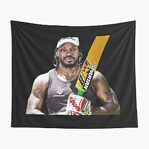 Chris Gayle Spartan Tapestry