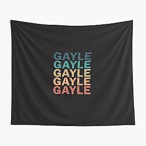 Gayle Name T Shirt - Gayle Vintage Retro Name Gift Item Tee Tapestry