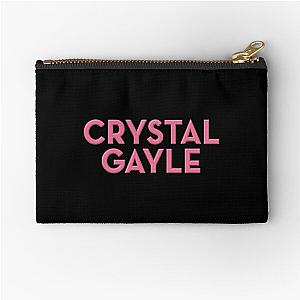 Crystal gayle logo Zipper Pouch