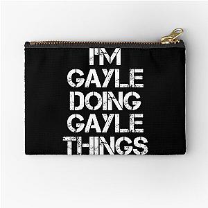 Gayle Name T Shirt - Doing Gayle Things Name Gift Item Tee Zipper Pouch