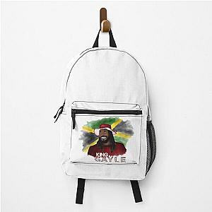 Sportsman Chris Gayle Digital Art Backpack