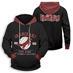 Haikyuu Hoodies - Personalized Inarizaki The Strongest Challenger Unisex Pullover Hoodie FH0709