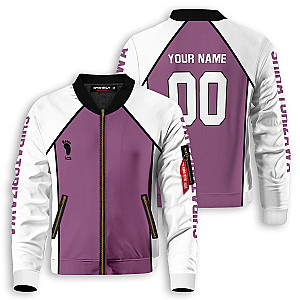 Haikyuu Jackets - Personalized Shiratorizawa Libero Bomber Jacket FH0709