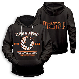 Haikyuu Hoodies - The Flightless Crows Unisex Pullover Hoodie FH0709