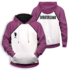 Haikyuu Hoodies - Shiratorizawa Unisex Pullover Hoodie FH0709