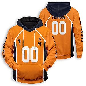 Haikyuu Hoodies - Personalized Karasuno Libero Unisex Pullover Hoodie FH0709