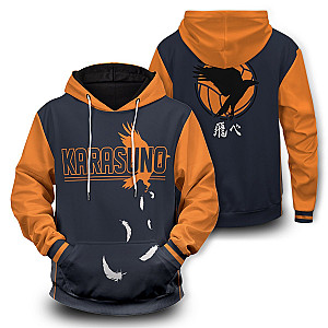 Haikyuu Hoodies - Crows Wings Unisex Pullover Hoodie FH0709