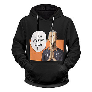 Haikyuu Hoodies - I'm Fckin' Calm Unisex Pullover Hoodie FH0709