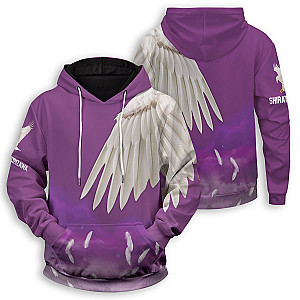 Haikyuu Hoodies - Shiratorizawa White Eagle Unisex Pullover Hoodie FH0709