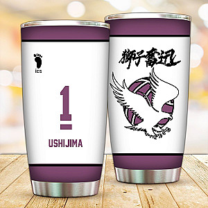 Haikyuu Tumblers - Personalized Shiratorizawa High Tumbler FH0709