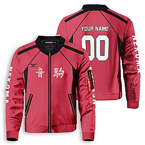 Haikyuu Jackets - Personalized Team Nekoma Bomber Jacket FH0709