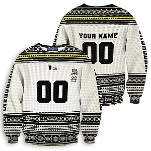 Haikyuu Sweaters - Personalized Team Fukurodani Christmas Unisex Wool Sweater FH0709