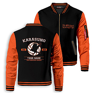 Haikyuu Jackets - Personalized Flightless Crows Bomber Jacket FH0709