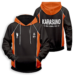 Haikyuu Hoodies - Haikyuu Karasuno Unisex Pullover Hoodie FH0709