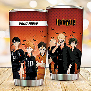 Haikyuu Tumblers - Personalized Crows Squad Tumbler FH0709