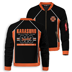 Haikyuu Jackets - Personalized 819 Karasuno Bomber Jacket FH0709