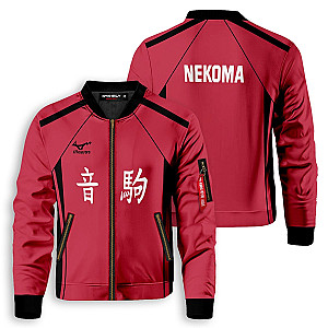 Haikyuu Jackets - Haikyuu Nekoma Bomber Jacket FH0709