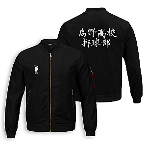 Haikyuu Jackets - Haikyuu Karasuno High Bomber Jacket FH0709