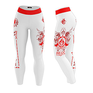 Genshin Impact Leggings - GI Diluc Unisex Tights FH0709