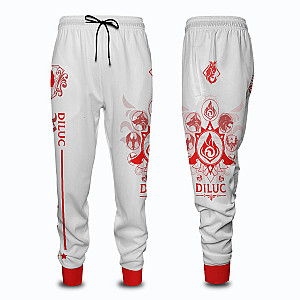 Genshin Impact Joggers - GI Diluc Jogger Pants FH0709