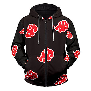 Naruto Hoodies - Bijuu Hunters Unisex Zipped Hoodie FH0709