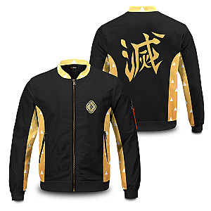 Demon Slayer Jackets - Zenitsu Fashion V2 Bomber Jacket FH0709