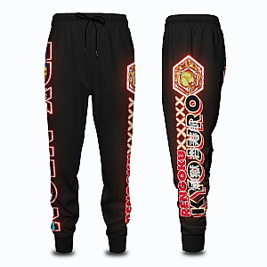 Demon Slayer Joggers - Kyojuro Neon Jogger Pants FH0709