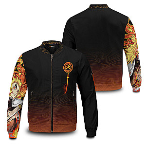 Demon Slayer Jackets - Kyojuro Edge Bomber Jacket FH0709