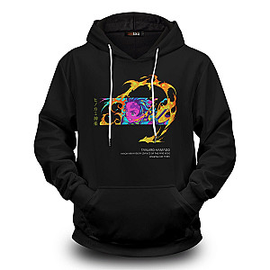 Demon Slayer Hoodies - Tanjiro Psych Unisex Pullover Hoodie FH0709