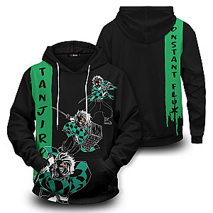 Demon Slayer Hoodies - Tanjiro Semblance Unisex Pullover Hoodie FH0709