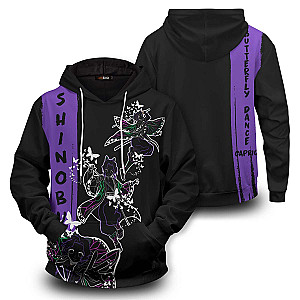 Demon Slayer Hoodies - Shinobu Semblance Unisex Pullover Hoodie FH0709