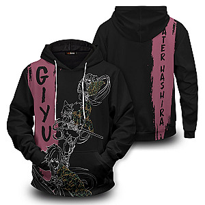 Demon Slayer Hoodies - Giyu Semblance Unisex Pullover Hoodie FH0709