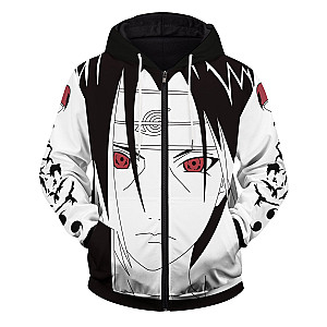 Naruto Hoodies - Itachi Unisex Zipped Hoodie FH0709