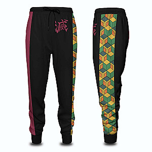 Demon Slayer Joggers - Giyu Fashion v2 Jogger Pants FH0709