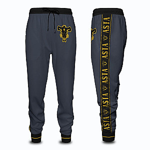 Black Clover Joggers - Demon Asta Stylish Jogger Pants FH0709