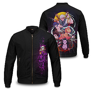 Demon Slayer Jackets - Entertainment District Squad Bomber Jacket FH0709