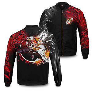 Demon Slayer Jackets - Yin Yang Uzui Gyutaro Bomber Jacket FH0709