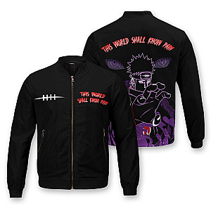 Naruto Jackets - World Shall Know Pain Bomber Jacket FH0709