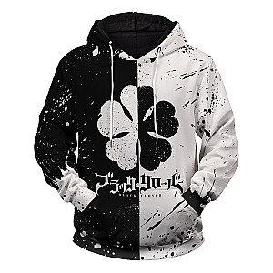 Black Clover Hoodies - Five-Leaf Clover Unisex Pullover Hoodie FH0709