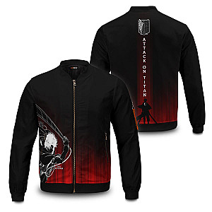 Attack On Titan Jackets - Levi Semblance Bomber Jacket FH0709