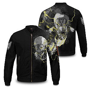 Attack On Titan Jackets - Reiner Summoning Titan Bomber Jacket FH0709