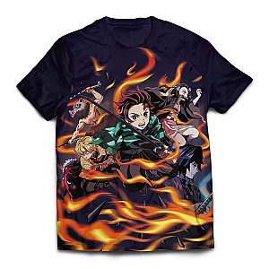 Demon Slayer T-Shirts - Demon Slayer Unisex T-Shirt FH0709