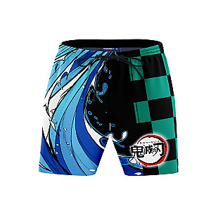 Demon Slayer Shorts - Slayer Kamado Beach Shorts FH0709