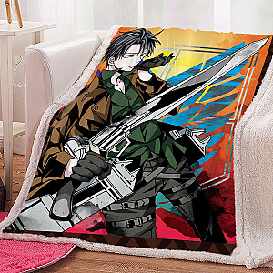 Attack On Titan Blankets - Capt Levi Throw Blanket FH0709