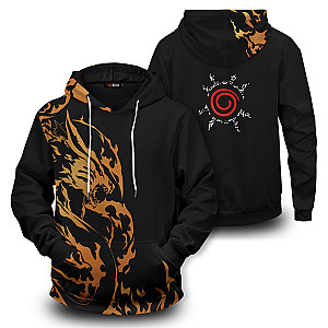 Naruto Hoodies - Kurama Semblance Unisex Pullover Hoodie FH0709